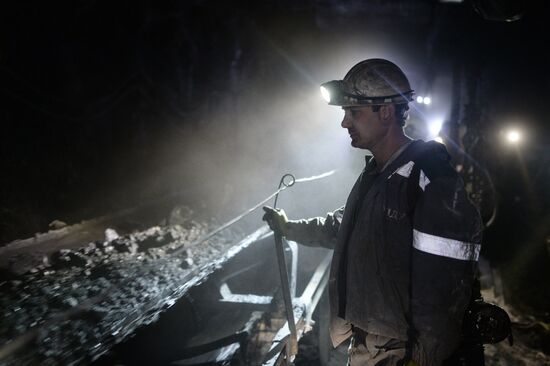 Sibirginskaya mine in Kemerovo region