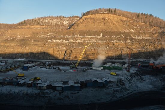 Sibirginskaya mine in Kemerovo region