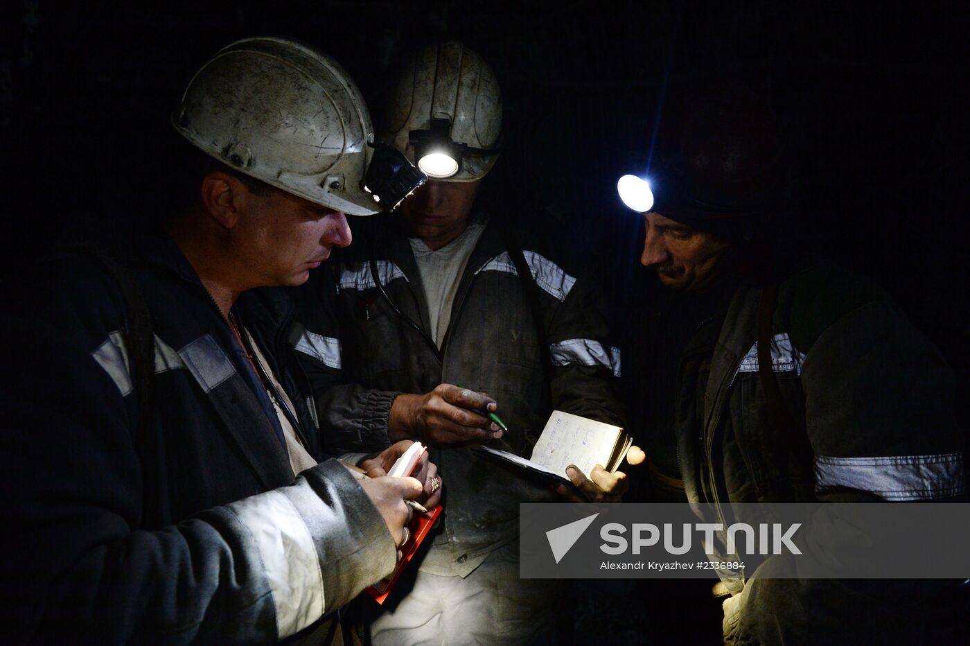 Sibirginskaya mine in Kemerovo region