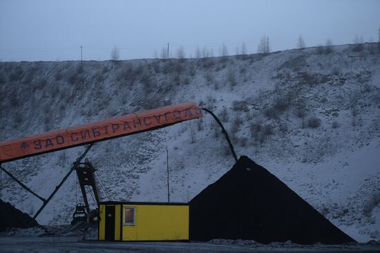 Sibirginskaya mine in Kemerovo region