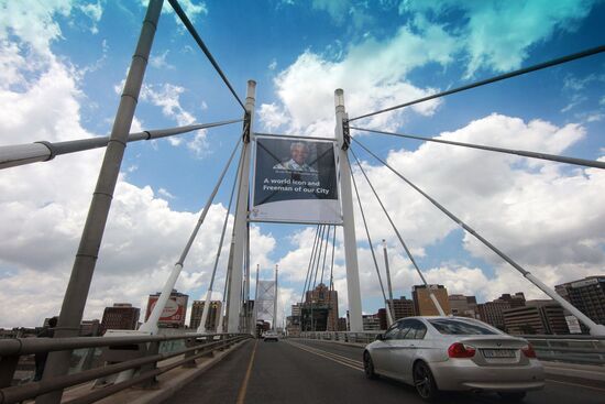 South Africa bids farewell to Nelson Mandela