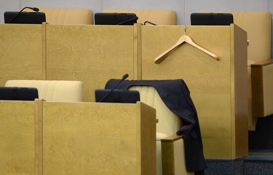 State Duma plenary meeting