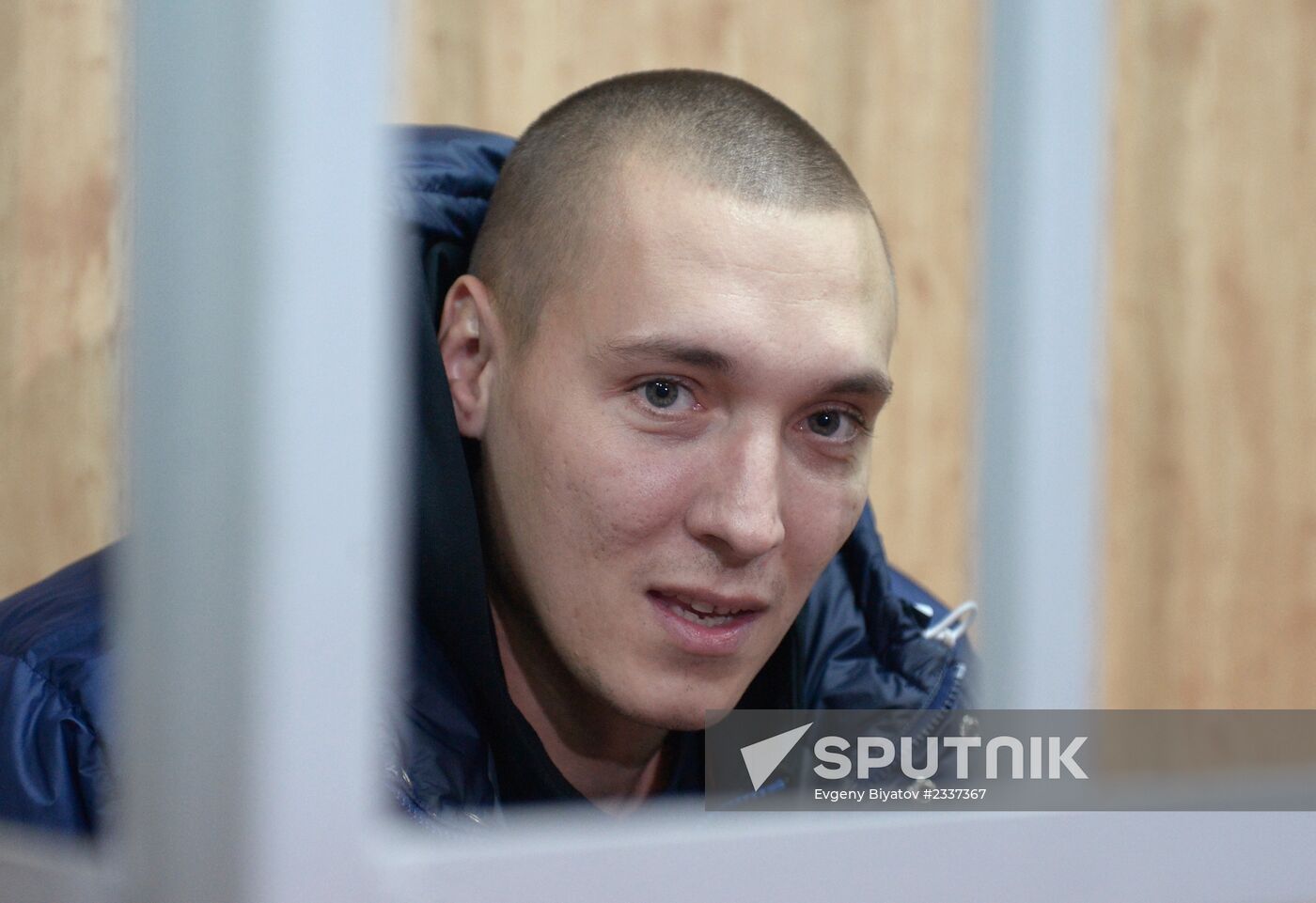 Court hearing of Roman Chumakov case