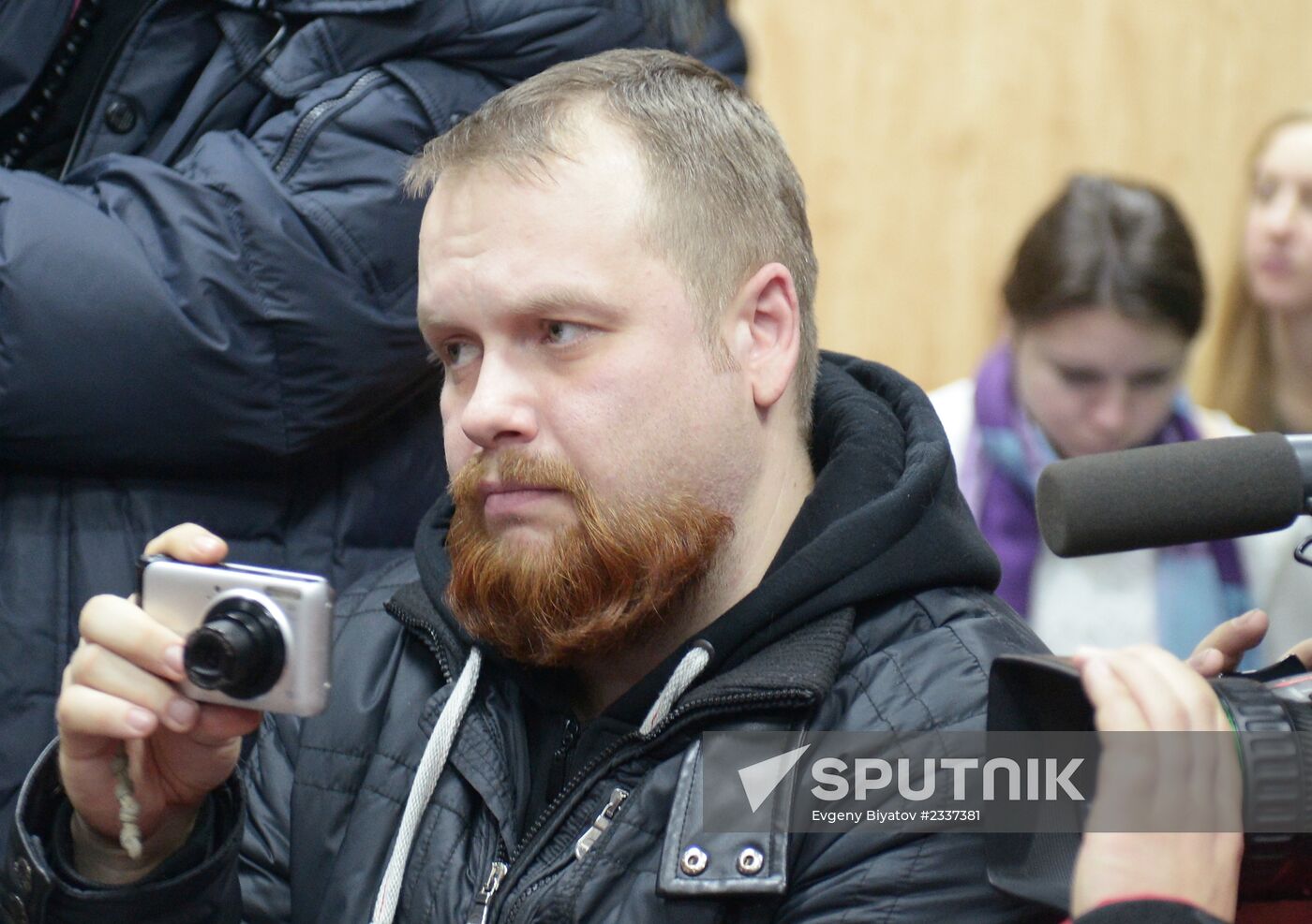 Court hearing of Roman Chumakov case