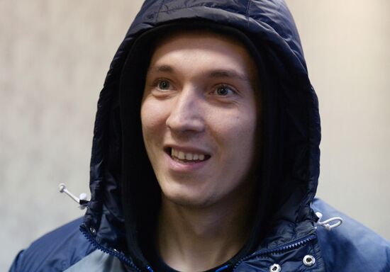 Court hearing of Roman Chumakov case
