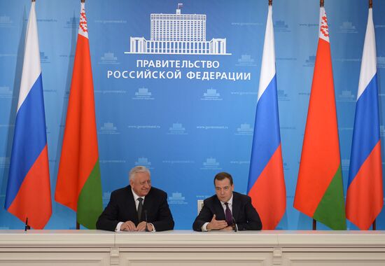 Ministerial meeting of Russia-Belarus Union State