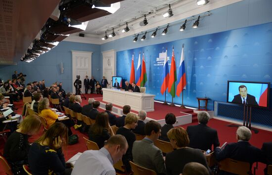 Ministerial meeting of Russia-Belarus Union State