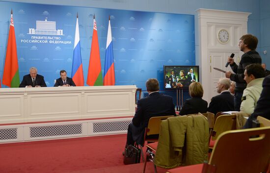 Ministerial meeting of Russia-Belarus Union State