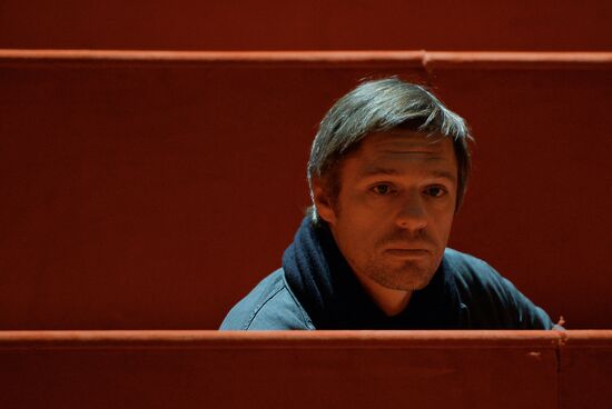 Run-through of "Kant" show at Mayakovsky Theater