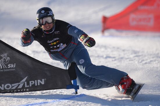 Snowboard World Cup. Stage 5. Parallel Slalom