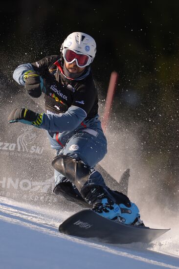 Snowboard World Cup. Stage 5. Parallel Slalom