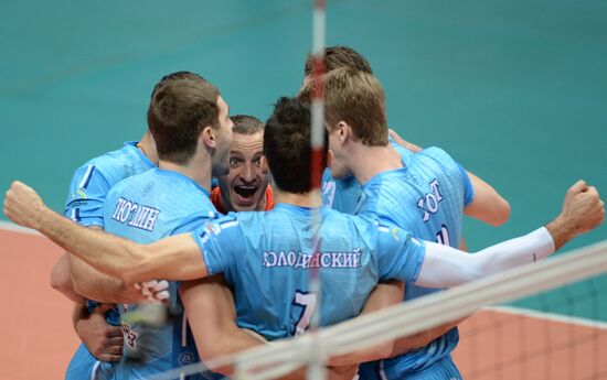 Russian Volleyball Super League. Dynamo Moscow vs. Zenit Kazan