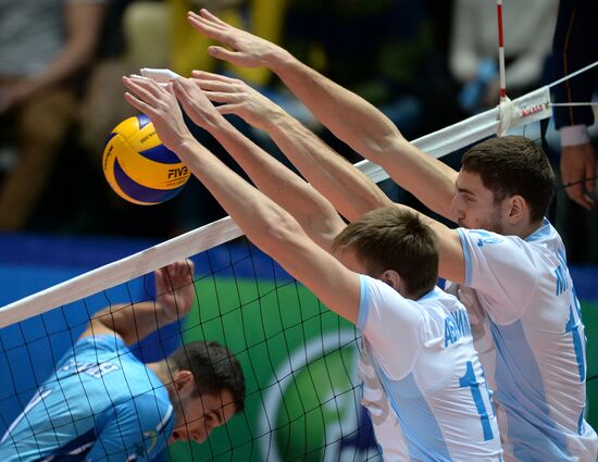 Russian Volleyball Super League. Dynamo Moscow vs. Zenit Kazan