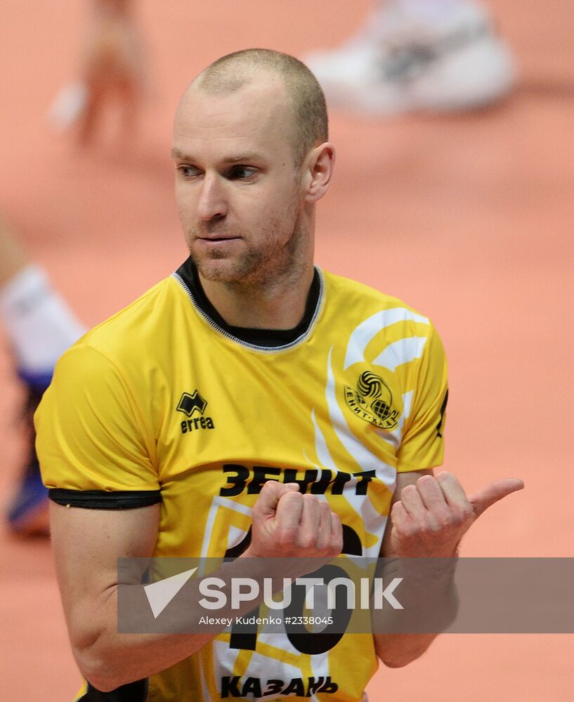 Russian Volleyball Super League. Dynamo Moscow vs. Zenit Kazan