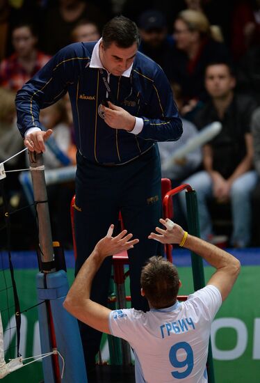 Russian Volleyball Super League. Dynamo Moscow vs. Zenit Kazan