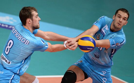Russian Volleyball Super League. Dynamo Moscow vs. Zenit Kazan