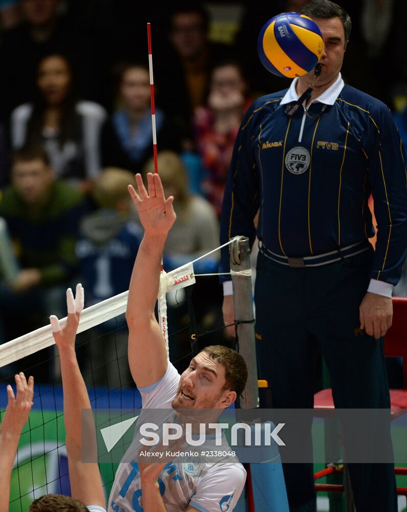 Russian Volleyball Super League. Dynamo Moscow vs. Zenit Kazan