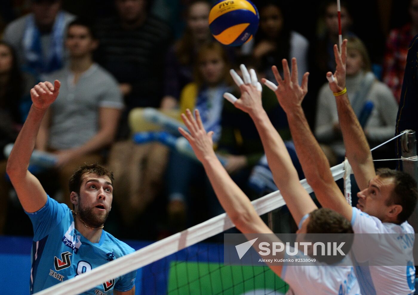 Russian Volleyball Super League. Dynamo Moscow vs. Zenit Kazan