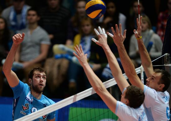 Russian Volleyball Super League. Dynamo Moscow vs. Zenit Kazan