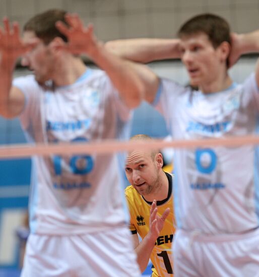 Russian Volleyball Super League. Dynamo Moscow vs. Zenit Kazan
