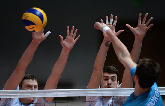 Russian Volleyball Super League. Dynamo Moscow vs. Zenit Kazan
