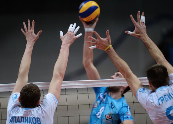 Russian Volleyball Super League. Dynamo Moscow vs. Zenit Kazan