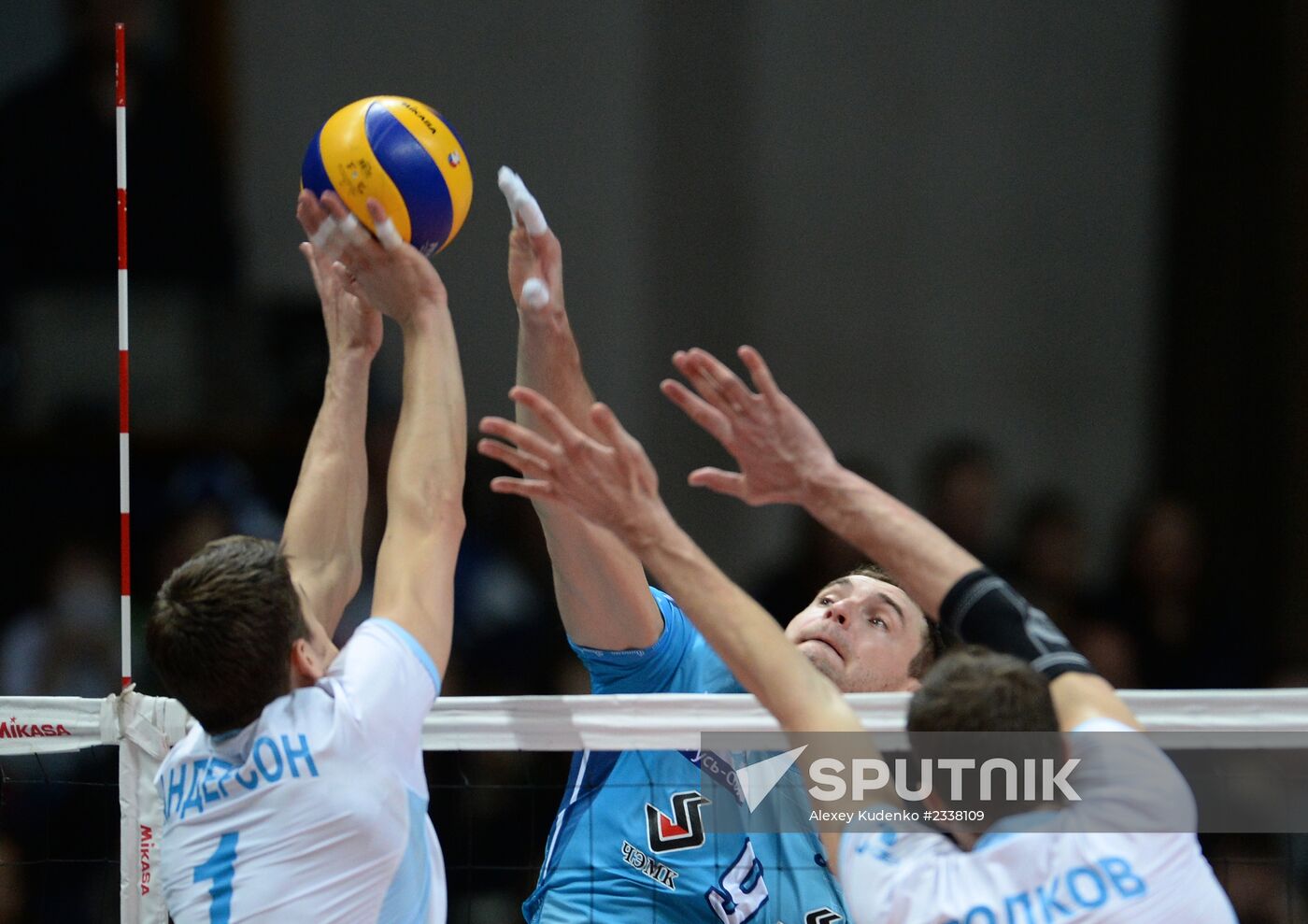 Russian Volleyball Super League. Dynamo Moscow vs. Zenit Kazan