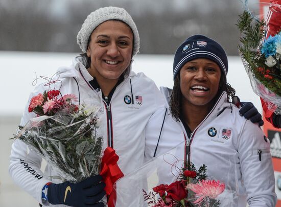 Bobsleigh World Cup. Stage 4. Two-woman race