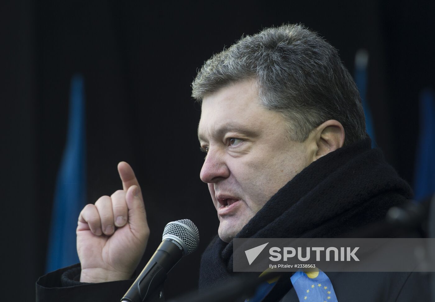 Supporters of eurointegration hold Dignity Day rally on Kiev's Maidan Nezalezhnosti