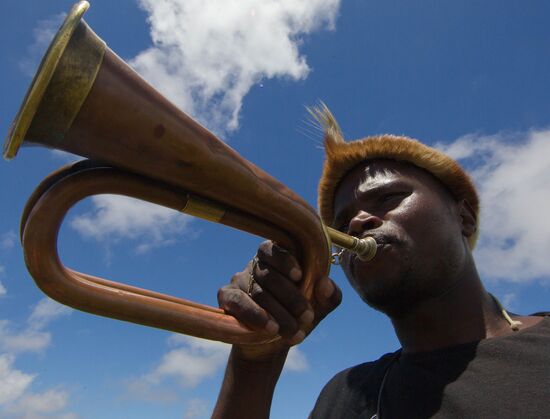 Funeral of former South African President Nelson Mandela