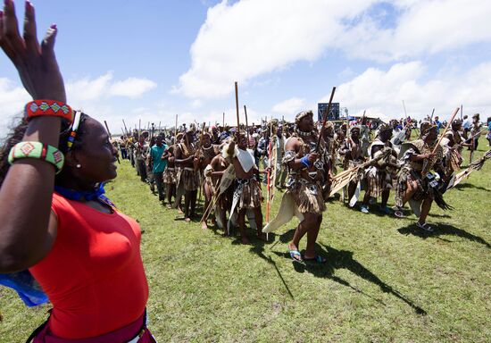 Funeral of former South African President Nelson Mandela