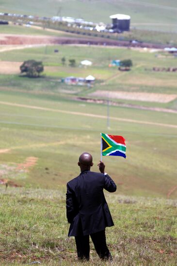 Funeral of former South African President Nelson Mandela