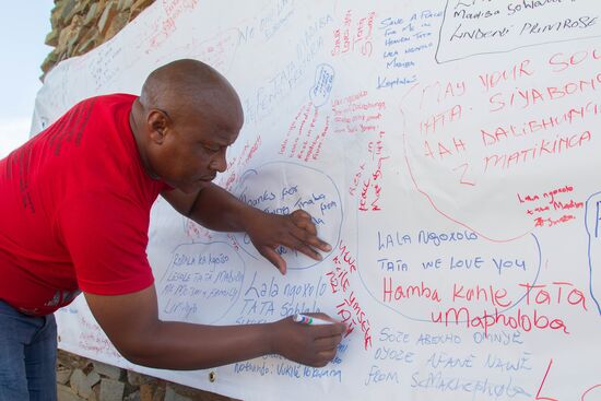 Funeral of former South African President Nelson Mandela