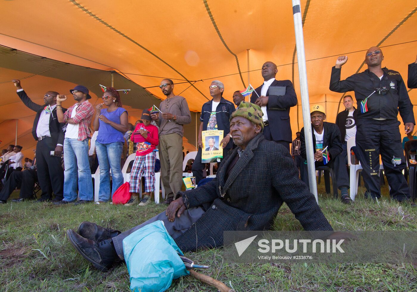 Funeral of former South African President Nelson Mandela