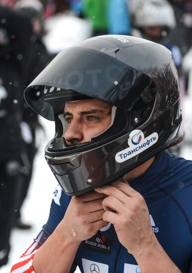 Bobsleigh. 3rd stage of World Cup. Men's Fours