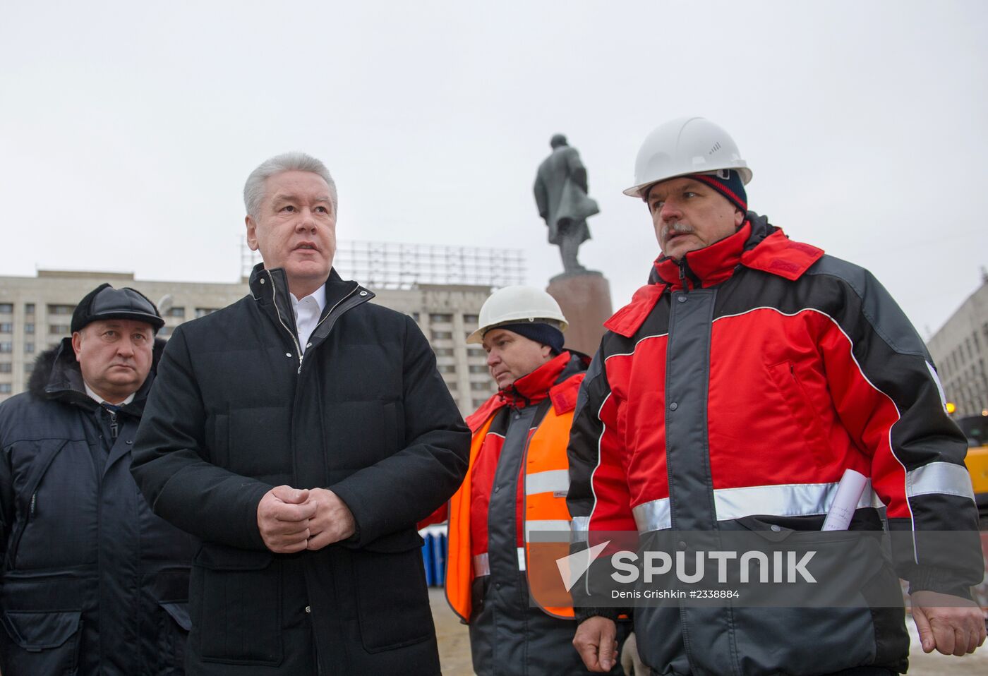 Sergei Sobyanin inspects major repair works at Oktyabrsky Transport Tunnel