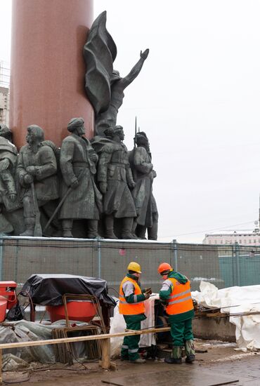 Major repairs at Oktyabrsky Transport Tunnel