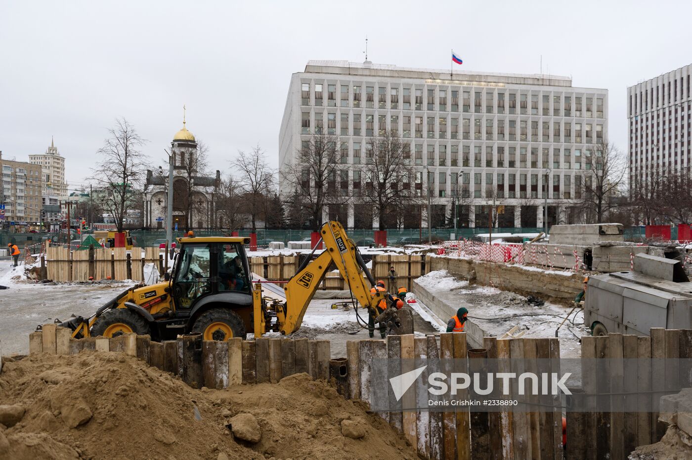 Major repairs at Oktyabrsky Transport Tunnel