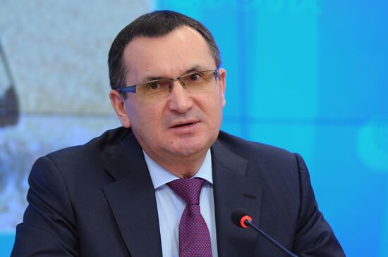 News conference by Russian Agriculture Minister Nikolai Fyodorov