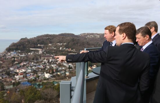 Dmitry Medvedev's working visit to Southern Federal District