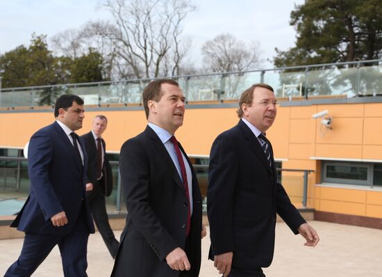 Dmitry Medvedev's working visit to Southern Federal District