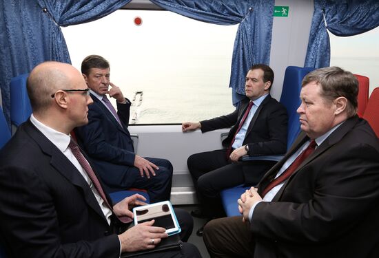 Dmitry Medvedev's working visit to Southern Federal District