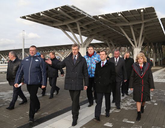 Dmitry Medvedev's working visit to Southern Federal District