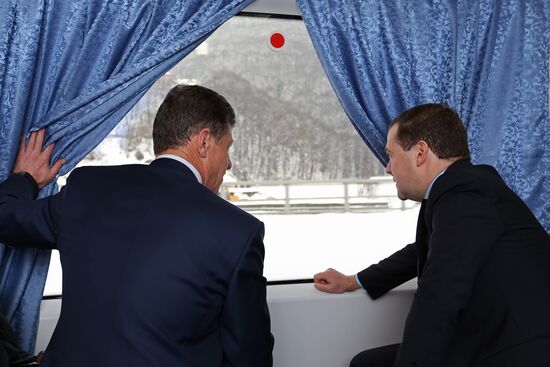 Dmitry Medvedev's working visit to Southern Federal District