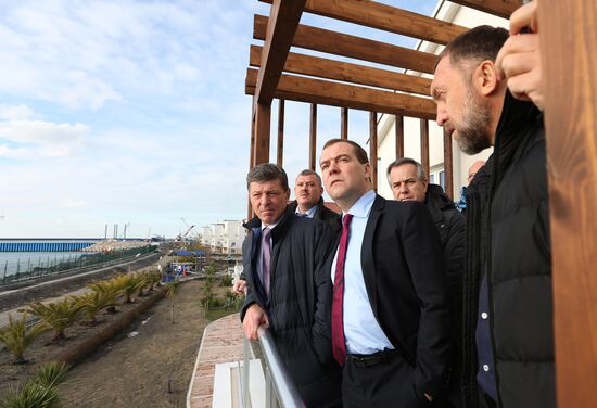 Dmitry Medvedev's working visit to Southern Federal District