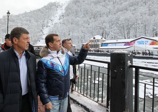 Dmitry Medvedev's working visit to Southern Federal District