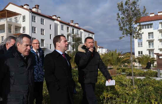 Dmitry Medvedev's working visit to Southern Federal District