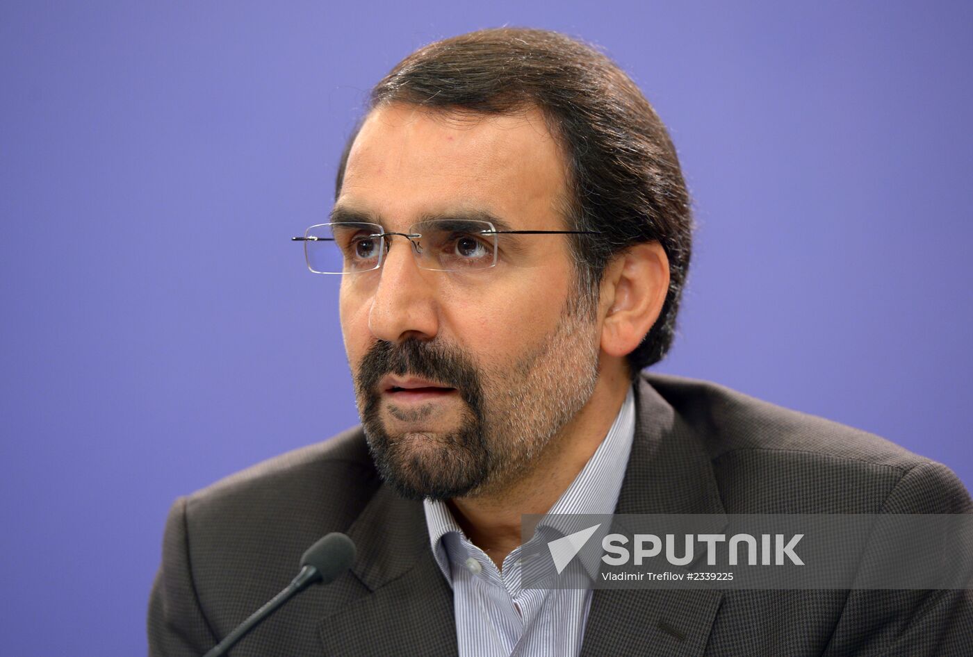 Press conference by Iranian ambassador Mehdi Sanai to Russia