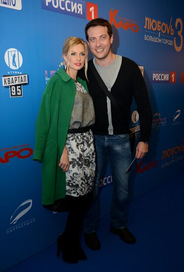 Premiere of the film Love in the City 3