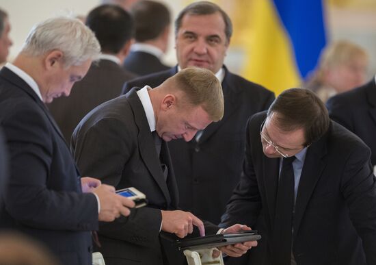 Meeting of Russian-Ukrainian Interstate Commission